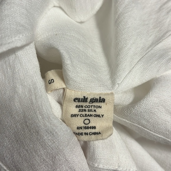 Cult Gaia Kiki Silk/Cotton Blouse - Picture 5 of 8